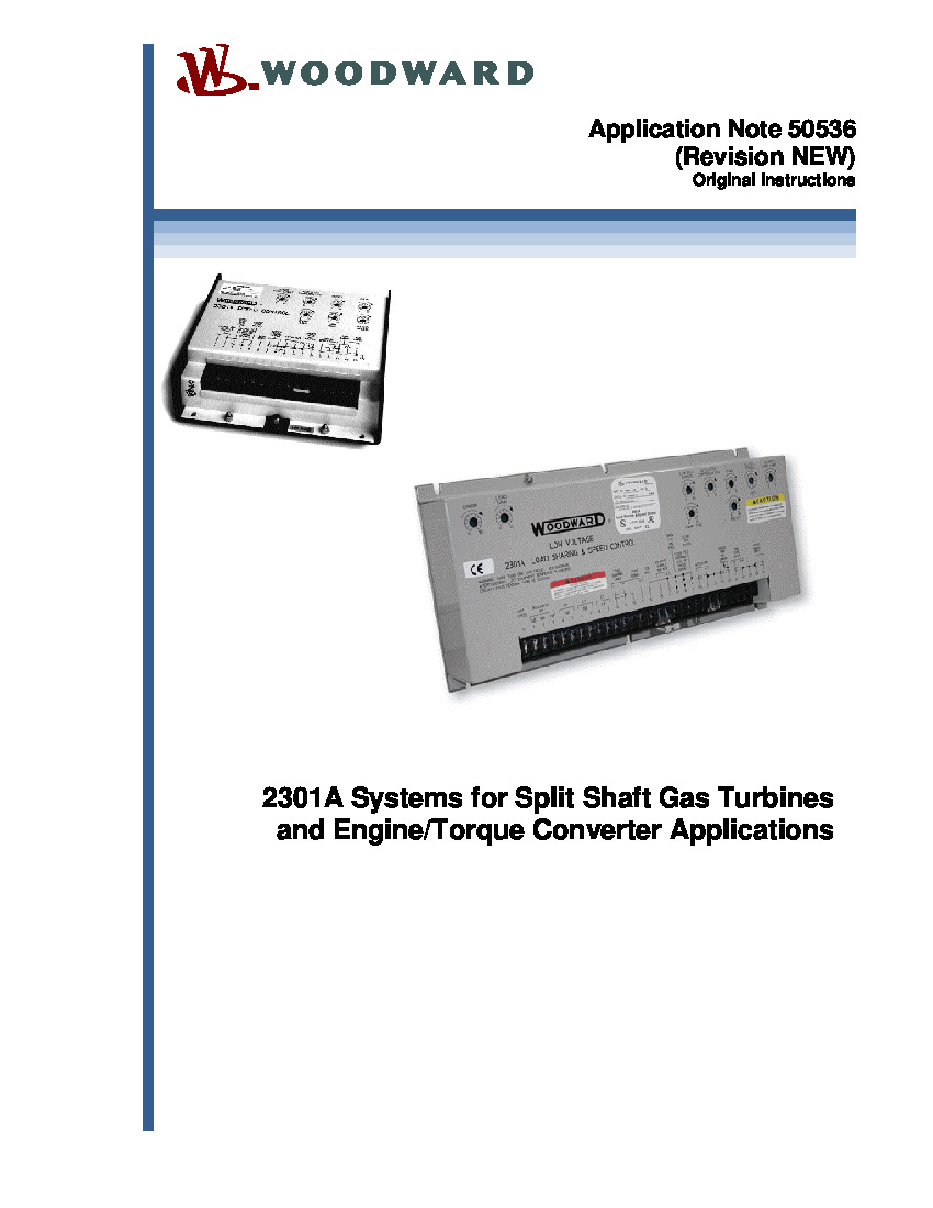 First Page Image of 2301A Manual 50536.pdf